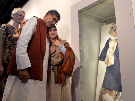 Malala bursts into tears after seeing her blood-stained uniform