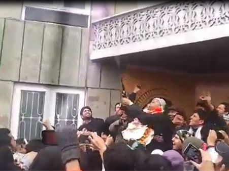 Shame: PDP MLA openly brandishes AK-47, fires to celebrate victory over Omar Abdullah