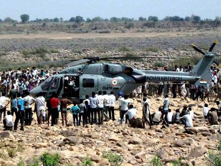 IAF's UAV crashes in Barmer