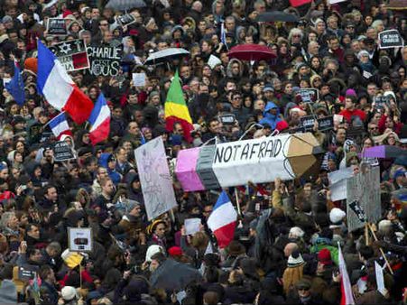 Millions gather for Paris anti-terror rally