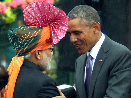 Republic day: 'Modi', 'Barack' chatted like old friends, friendship visible to the world