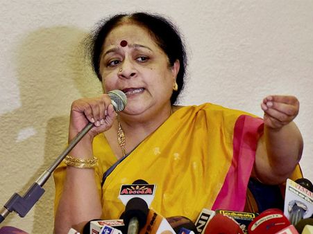 Under-pressure Natarajan claims she stopped mining in Goa