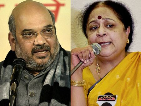 Jayanthi Natarajan denies talks with Amit Shah