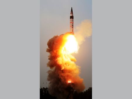 India successfully test-fires N-capable Agni V; induction after few more trials