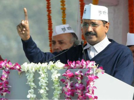 Arvind Kejriwal sworn-in as Delhi's chief minister, says overwhelmed by mandate