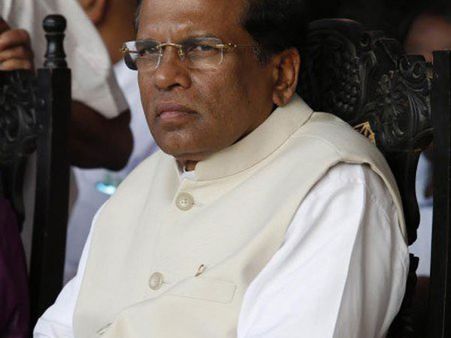 Sri Lankan President prays at Bodh Gaya