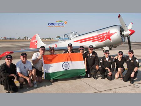 British pilots in Russian Yaks tumble and toss in air at Aero India show