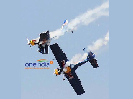Aero India 2015: Accident averted, Red Bull planes scrape each other