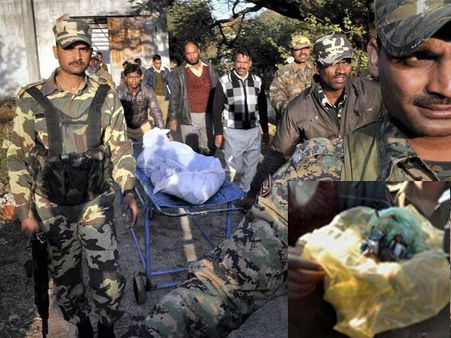 CRPF gives emotional tributes to its 2 slain personnel