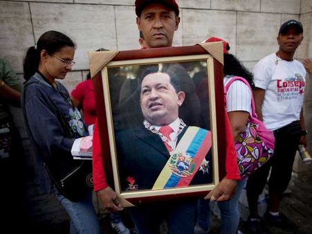 Crisis-hit Venezuela pays tribute to Chavez, two years on