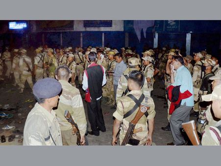 Dimapur returns to normalcy after a night of unrest