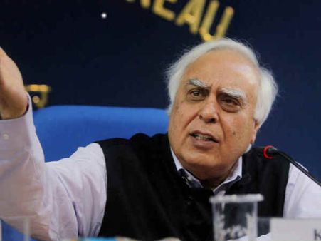 Modi suit auction great way of funding public projects, quips Kapil Sibal