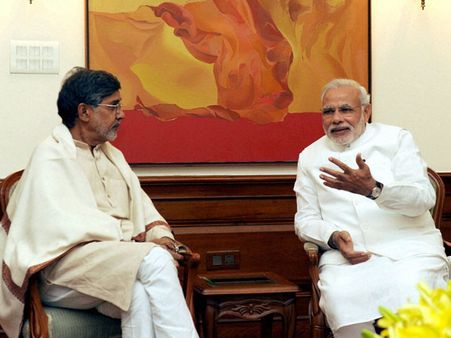 Modi, Kailash Satyarthi among world's greatest leaders:Fortune