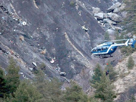 Harrowing mobile phone video recovered from Germanwings wreckage