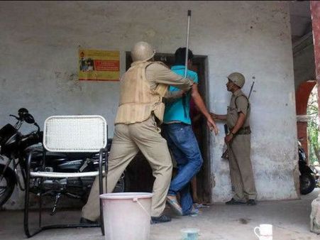 UP: Students get violent in Allahabad over PCS paper leak; police lathicharge agitators