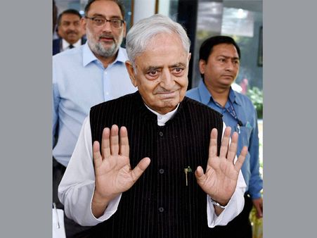 J&K is as peaceful as any other state of country: Sayeed