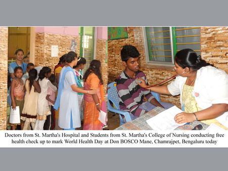 World Health Day: St Martha's Hospital organises free check-up in Bengaluru