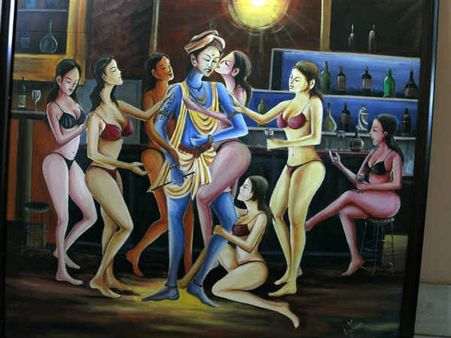 FIR against Assam-based artist who dishonoured Lord Krishna and National Flag