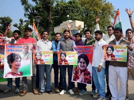 Cong workers celebrate Rahul's return, a welcome gesture or sarcasm