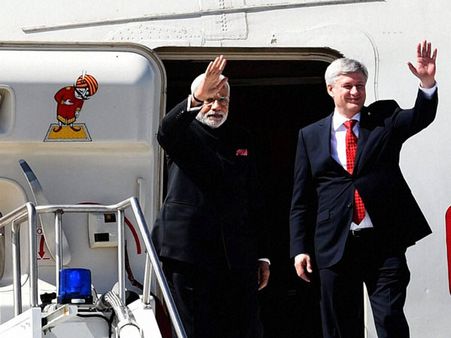 Narendra Modi visits Gurudwara in Vancouver