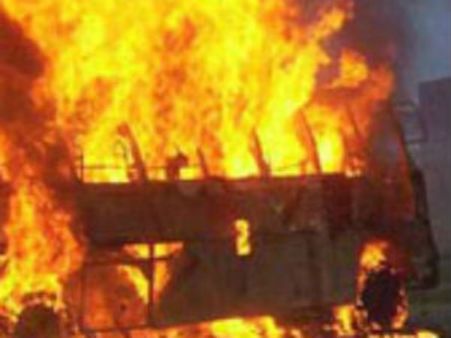 Vehicles set ablaze in Shalimar after death of councillor’s brother