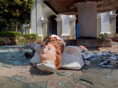 Agra Church was vandalised for unrequitted love