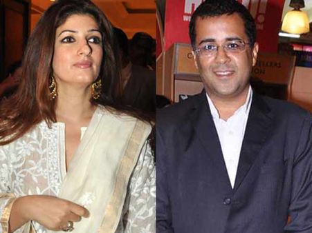 Twinkle Khanna, Chetan Bhagat in an ugly Twitter spat