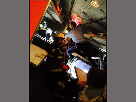 Amtrak Train Crashes in Philadelphia; 5 dead, 53 injured