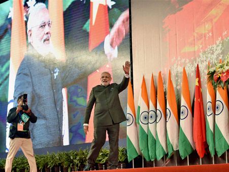 No one would make me PM seeing my bio data: PM Modi at Shanghai