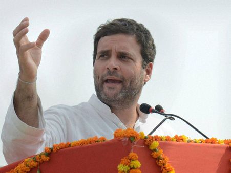 Rahul Gandhi accuses Modi govt of 'lying' to the nation over landbill