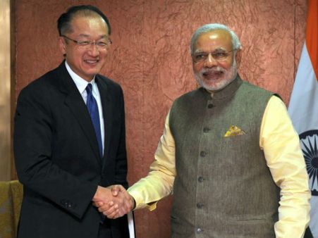 World Bank chief hails PM Modi, says world needs 'more leaders like you'