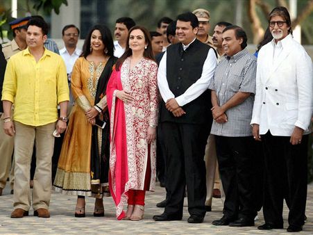 Pics & Video: After IPL victory, Ambanis give special gift to Mumbai; Sachin, Bachchans join them