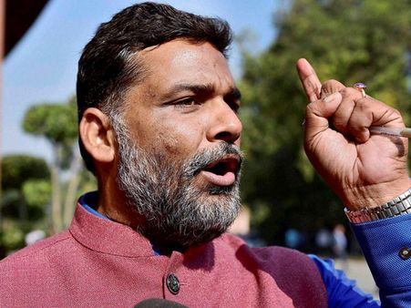 Flight attendant complains against Pappu Yadav, says he misbehaved with her