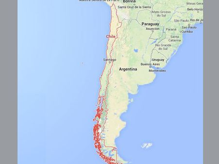 Strong earthquake in Chile, no known damage or injuries