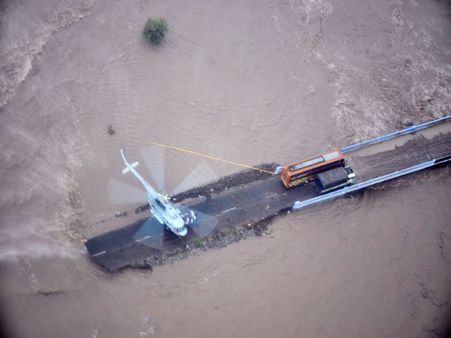 IAF releases dramatic visuals of flood relief ops in Gujarat
