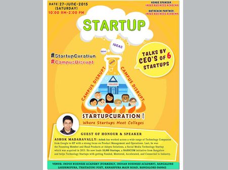 Bengaluru: StartupCuration organises Campus Disrupt