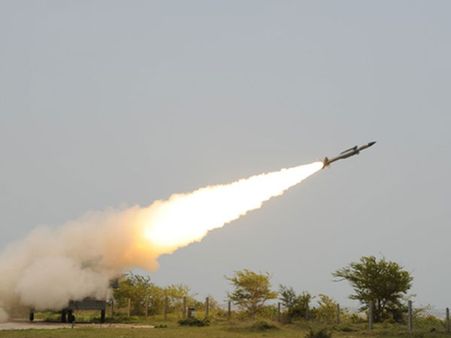 Indigenously-built Aakash missile inducted in IAF