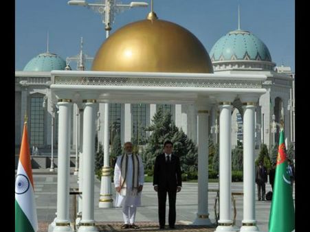 In pics: PM Narendra Modi's maiden visit to Turkmenistan