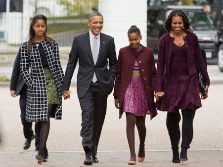 Bonding time for Obama, teenage daughters during NYC getaway