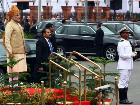 Invoking Ambedkar, PM Modi asks banks to support dalits, tribals