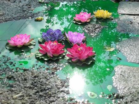 BBMP polls tomorrow: After anaconda, crocodile, now Lotuses bloom on Bengaluru roads
