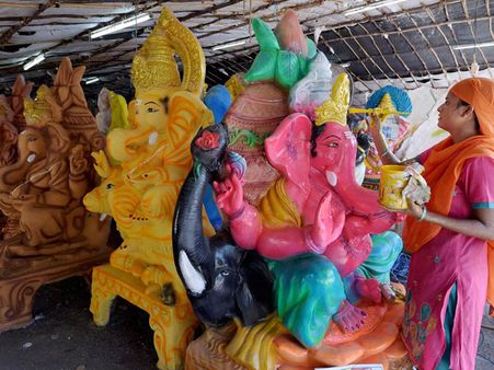 Now, eco-friendly Ganpati idols is on demand in Maharashtra