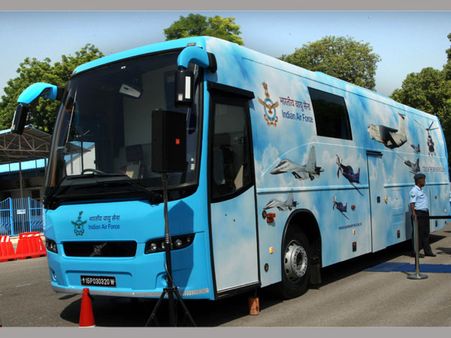 IAF launches smart publicity vehicle to attract youth