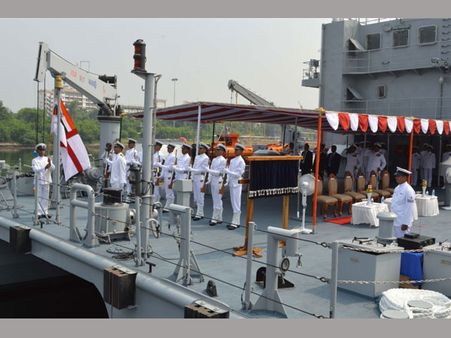 Visakhapatnam: INS Astradharini commissioned into Indian Navy