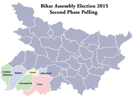 Bihar Assembly Elections 2015: Know all about 2nd phase polls