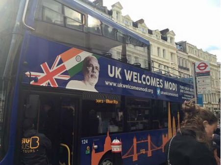 Indian community launches Modi Express in London