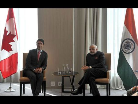 PM Modi congratulates Justin Trudeau who is set to be Canada's PM