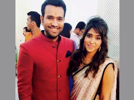 Rohit makes me laugh without even trying, says fiancee Ritika Sajdeh