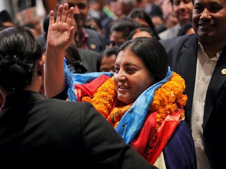 Meet Bidhya Devi Bhandari, the first female president of Nepal