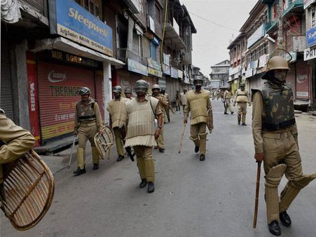 Restrictions imposed in parts of Srinagar